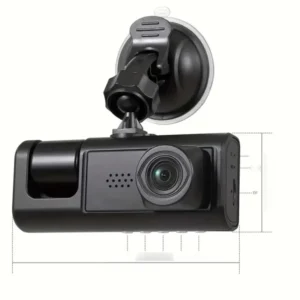 Auto kamera 1080p – snima napred i kabinu – slika 2